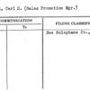 Franck, Carl G. (Sale Promotion Mgr.)