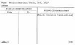 Franco-American Trade, Oct. 1937