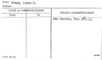 Frank, Louis P.