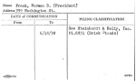 Frank, Norman D. (President)