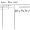 Frank, Richard (Mrs. Doris)
