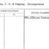 Franke, C.D. & Company, Incorporated