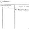 Franke, Clarence S.