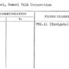 Frankel, Samuel Silk Corporation
