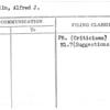 Franklin, Alfred J.
