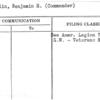 Franklin, Benjamin H. (Commander)