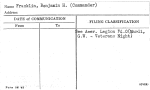 Franklin, Benjamin H. (Commander)