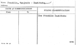Franklin, Benjamin - Institute
