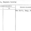 Franklin, Benjamin Society