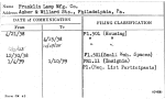 Franklin Lamp Mfg. Co.