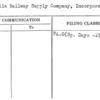 Franklin Railway Supply Company, Incorporated