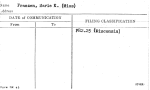 Franzen, Marie K. (Miss)