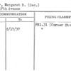 Fraser, Margaret B. (Sec.)