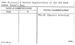 Fraternal & Service Organizations at the New York World's Fair