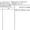 Fredey, Richard B. (Managing Director)