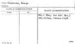 Fredricks, George