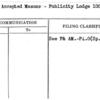 Free & Accepted Masons - Publicity Lodge 1000