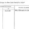 Free Trips to New York World's Fair