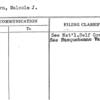 Freeborn, Malcolm J.