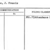 Freeman, J. Francis