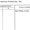French-American Productions, Inc.
