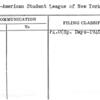 French-American Student League of New York