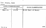 French, James