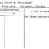 French, Robert M. (President)