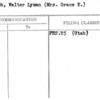 French, Walter Lyman (Mrs. Grace E.)