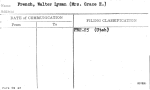 French, Walter Lyman (Mrs. Grace E.)