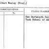 Frey, Albert Wesley (Prof.)