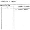 Frey, Josephine A. (Miss)
