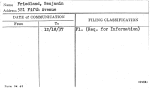 Friedland, Benjamin