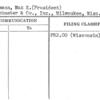 Friedmann, Max E. (President)