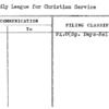 Friendly League for Christian Service