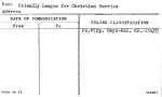 Friendly League for Christian Service