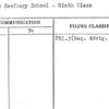 Friends Seminary School - Ninth Class