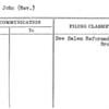 Fries, John (Rev.)