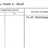 Fromm, Bessie C. (Miss)