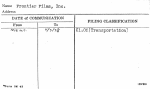 Frontier Films, Inc.