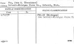 Fry, John A. (President)