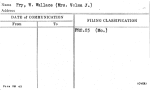 Fry, W. Wallace (Mrs. Velma J.)