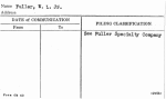 Fuller, W.L. Jr.