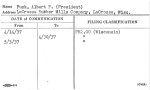 Funk, Albert P. (President)