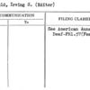 Fusfeld, Irving S. (Editor)