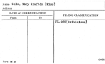 Gale, Mary Graftin (Miss)