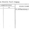 Galion Metalic Vault Company