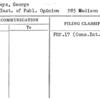 Galleys, George