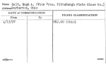Galt, Hugh A. (Vice Pres. Pittsburgh Plate Glass Co.)