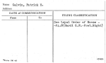 Galvin, Patrick H.